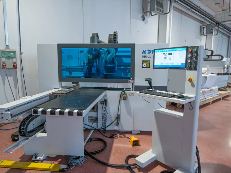 Сверлильно-присадочный станок с ЧПУ KDT Drill Tec